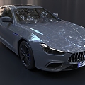 Maserati Car sports car 3d model