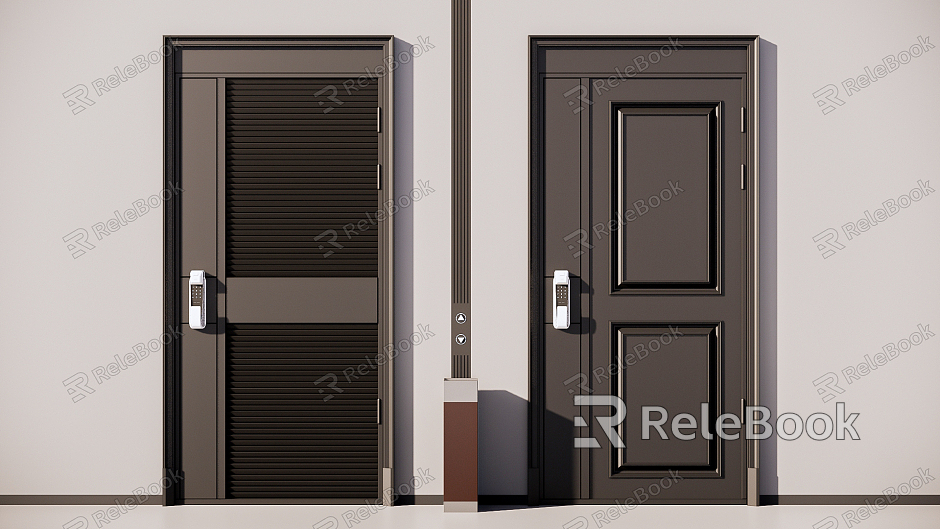 Modern security door model