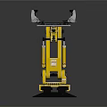 Yellow Industrial Mechanical Arm Equipment With Multiple Joints And Stable Base