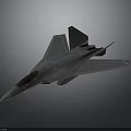 Realistic Style Fighter Military Aircraft Stealth Fighter Combat Aircraft Jet Fighter Military Aircraft Fighter A Future Fighter