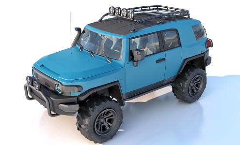 toyota off-road vehicle 3d model