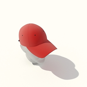 hat cap baseball cap 3d model