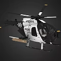 White And Black Helicopter N530L With External Cargo Transport And Modern Design