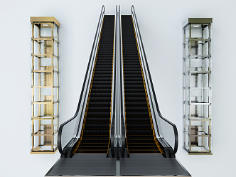 Modern Elevator 3d model