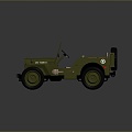 Bulletproof Car Armed Jeep Armed Car Armed Bulletproof Car Military Jeep Off-road Jeep Humvee 3d model