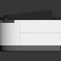 Advanced Industrial Equipment With White Black Design Black Top Cover And Blue Panel