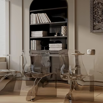 Modern table combination 3d model