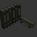 Lockers 3d model