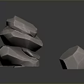 Natural Wood And Stone Materials With Various Shapes For Decorative Use