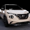 Nissan Compact SUV With Modern Design Beige Exterior LED Headlights And Black Alloy Wheels