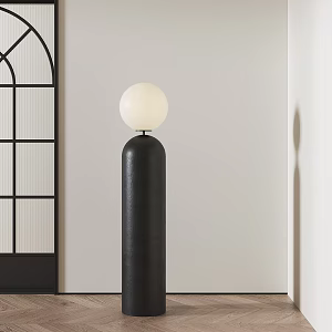 French medieval floor lamp 3d model