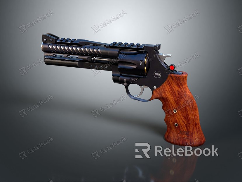 modern pistol revolver revolver semi-automatic pistol model