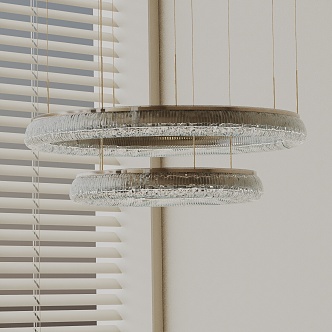 Modern chandelier 3d model