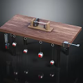 modern magnetizing coil physics experiment coil magnetization 3d model