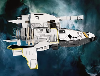 modern spaceship spaceship spaceship spaceship 3d model