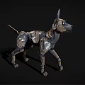 Modern Robot Dog 3d model
