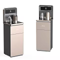 Modern Champagne Gold Dark Gray Upright Water Dispensers As Daily Use Appliances