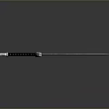 Officer Sword Long Sword Sheath Sword Samurai Sword Samurai Sword Accessories Soldier Sword Knight Sabre 3d model