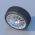 Modern Household Essential Tire With Alloy Wheel Rim And Durable Tread Design