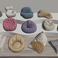 Comfortable Bean Bag Chairs With Various Colors And Soft Materials For Modern Living Spaces