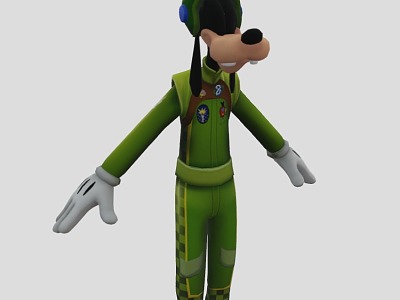 Mickey Mouse Donald Duck Minnie Mickey goofy 3d model