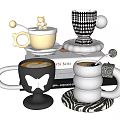 mug coffee cup 3d model