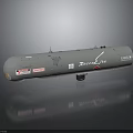 Detailed ReconAce 850 9 Missile Structure With External Markings And Technical Components