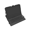 Durable Rugged Laptop Device With Built In Keyboard And Display Screen
