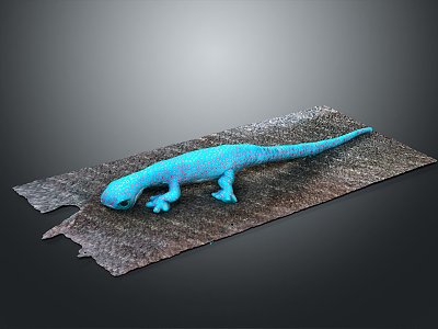 Lizard Anime Lizard Cartoon Lizard Reptile Cold Blooded Animal Reptile 3d model