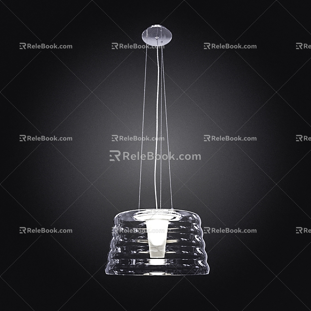 Indoor chandelier 3d model