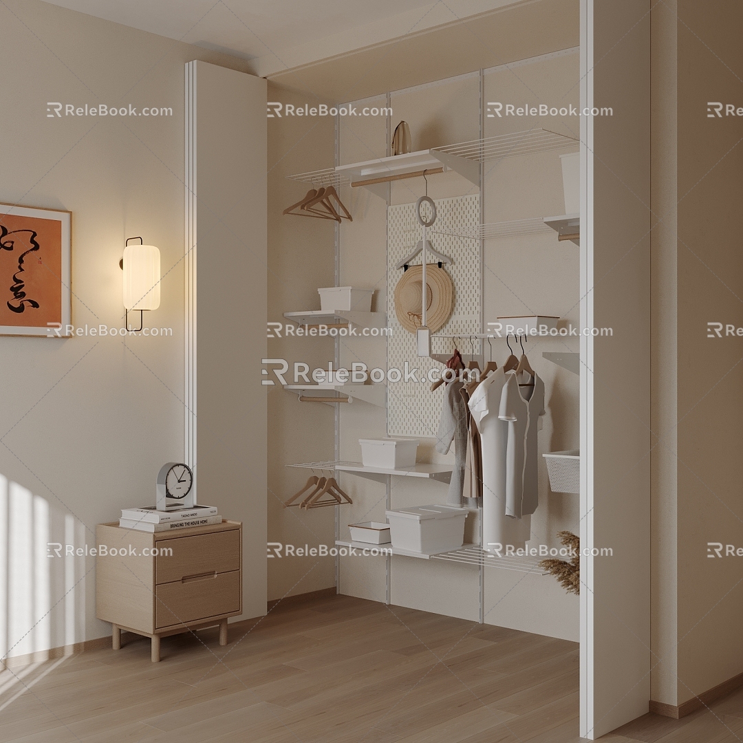 wardrobe hanger 3d model