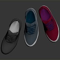 Casual Shoes Jogging Shoes Bean Shoes Loafers Flat Shoes Low-top Shoes Low-top Shoes Loafers 3d model