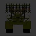 Multi tube Weapon Launcher With Metal Frame And Multiple Launch Tubes