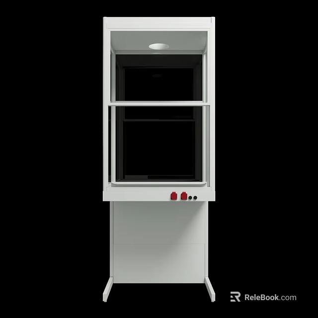 Modern White Dresser with Storage Drawers and Cabinet for Home Interior 3d model 