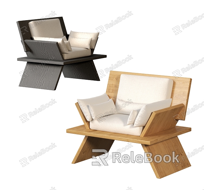 Wind single sofa model