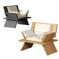 Wind single sofa 3d model