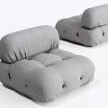 Modern Single Sofa Leisure Chair Lazy Sofa 3d model