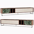 Modern living room TV cabinet 3d model