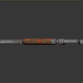 Pipe pliers wrench tool hardware tools processing tools realistic 3d model