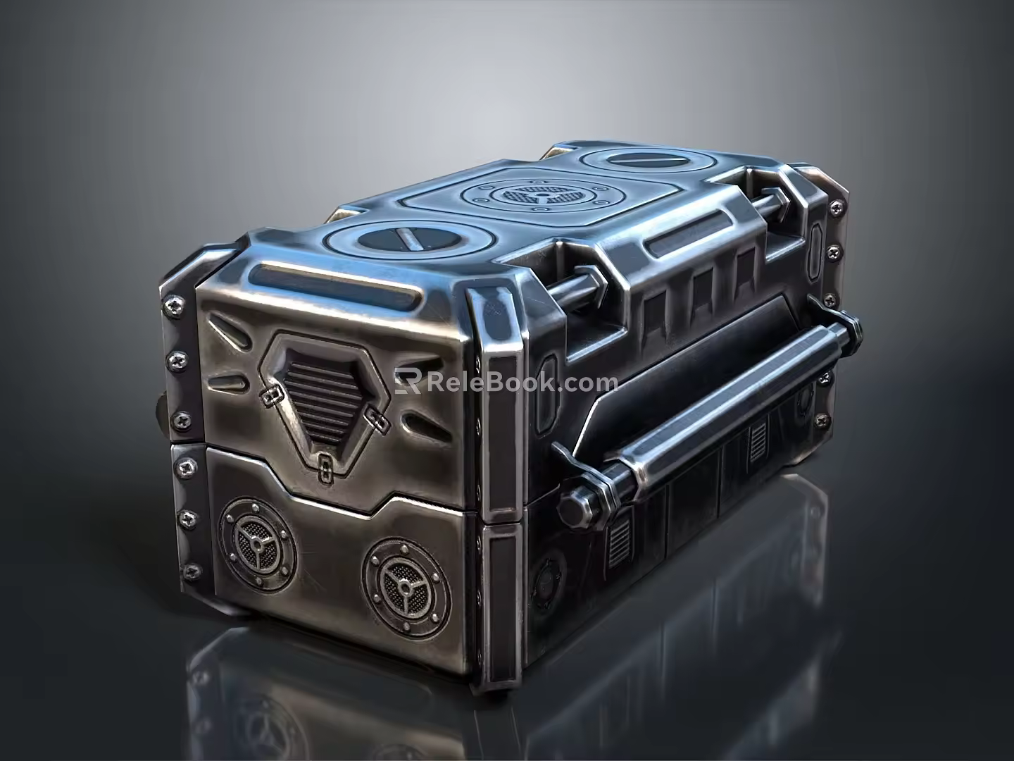 Science Fiction Box Science Fiction Box Military Box Password Box Military Supplies Science Fiction Supplies Science Fiction Password Box 3d model