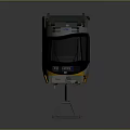 train light rail subway high-speed rail EMU train high-speed train high-speed locomotive EMU 3d model
