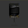 train light rail subway high-speed rail EMU train high-speed train high-speed locomotive EMU 3d model