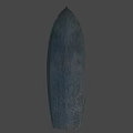 Game Movie Character Wooden Boat Prop With Blue Hull And Interior Seats
