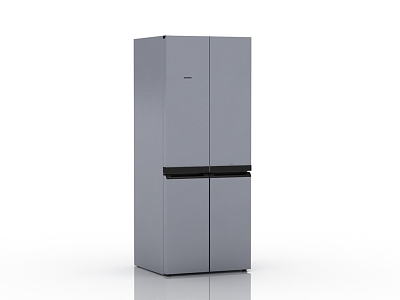 Modern refrigerator 3d model