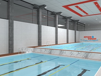 Swimming Pool 3d model