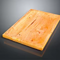 Natural Wooden Cutting Board As Essential Kitchen Cookware For Food Preparation