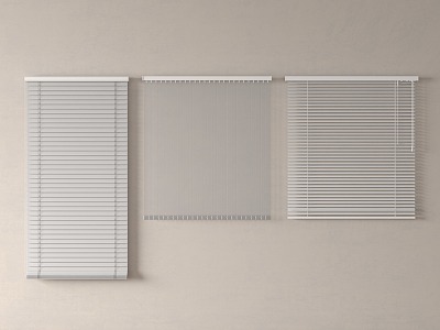 Modern venetian blinds model