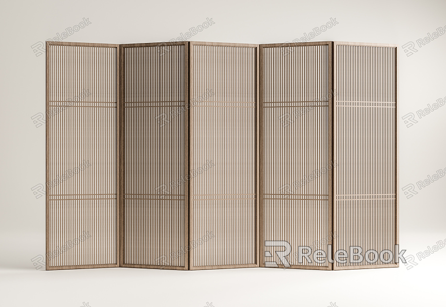 New Chinese Style Screen Screen Partition Flower Lattice model