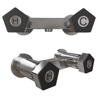 Modern faucet switch faucet mixer 3d model