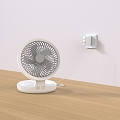 Desktop Fan Fashion Fan Desktop Fan Charging Fine Products 3d model